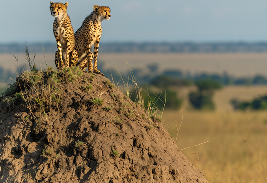 Cheetah in Masai Mara National Reserve